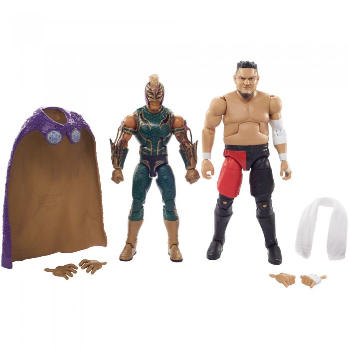 Wwe Mattel Elite Doppelpack Serie 2 Samoa Joe Und Rey Mysterio