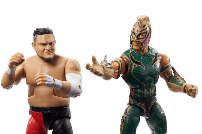 Wwe Mattel Elite Doppelpack Serie 2 Samoa Joe Und Rey Mysterio