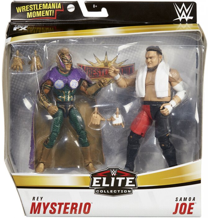 Wwe Mattel Elite Doppelpack Serie 2 Samoa Joe Und Rey Mysterio