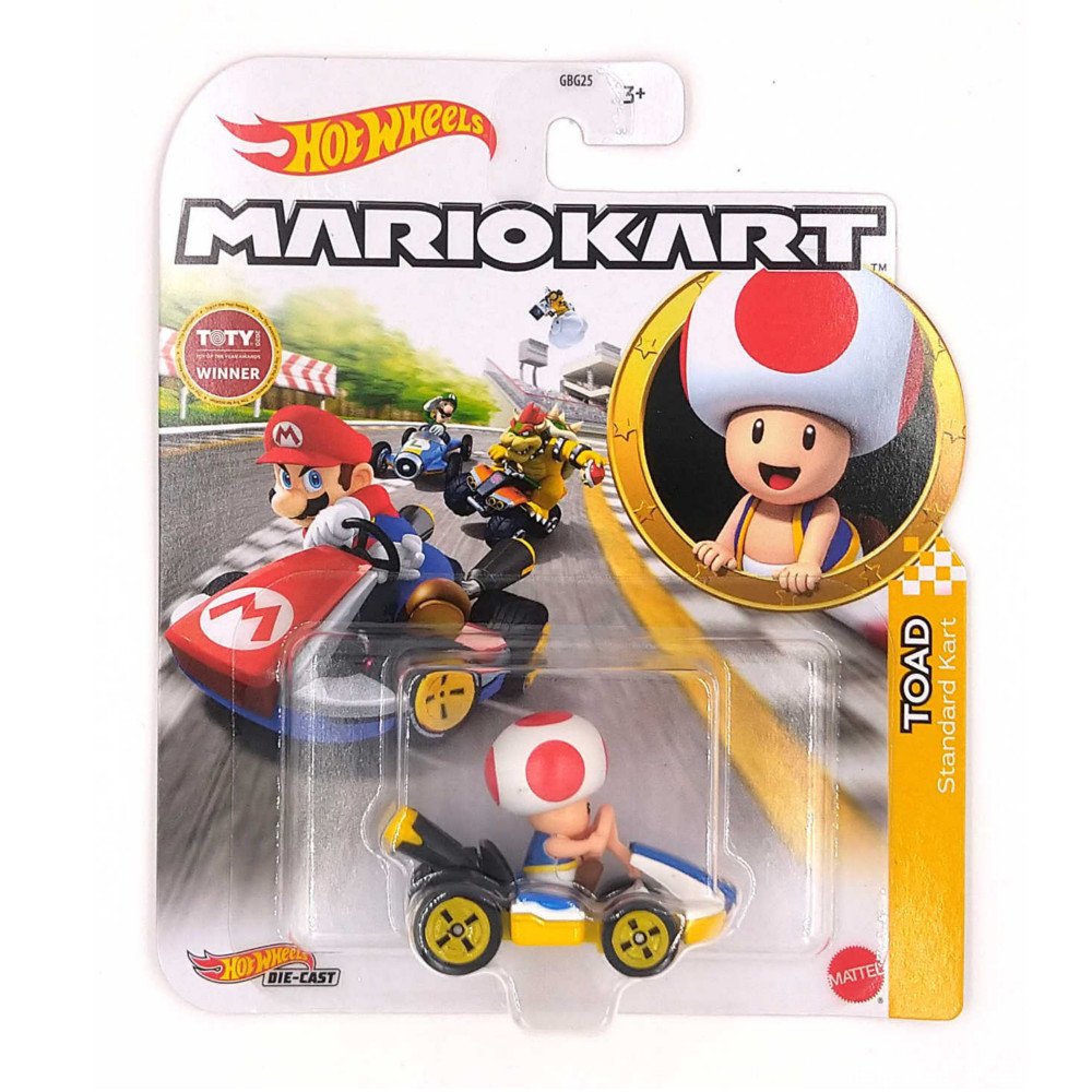 Hot Wheels Mario Kart Toad 164 