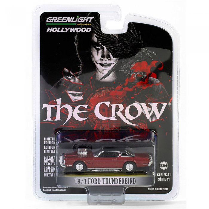Ford 1973 Thunderbird Supercharger The Crow 1:64 Greenlight