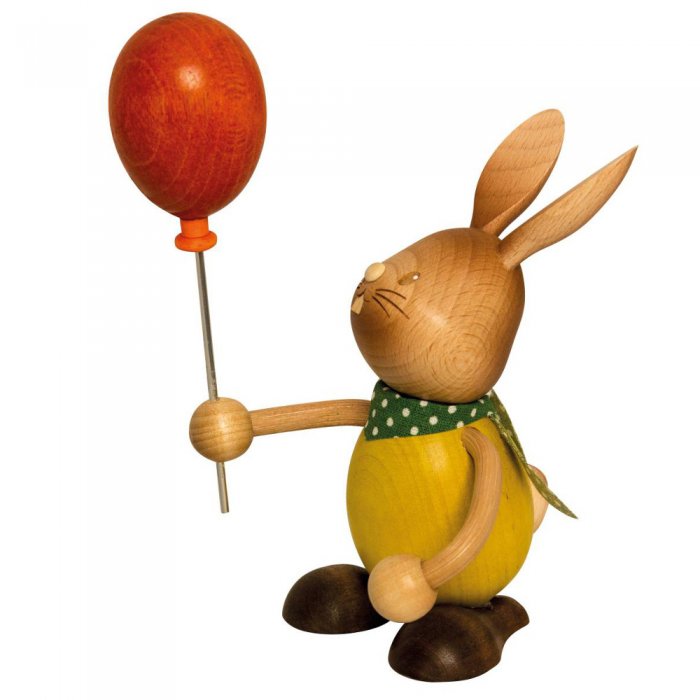 Stupsi Hase mit Luftballon